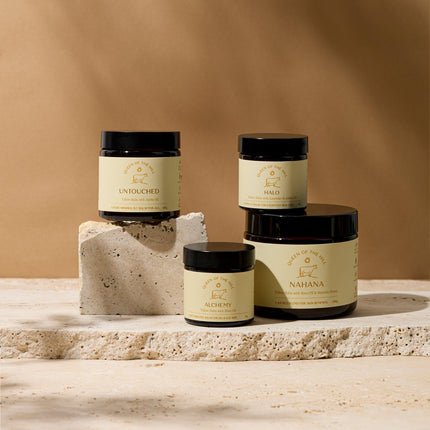 A collection of four products in the Soothe range
